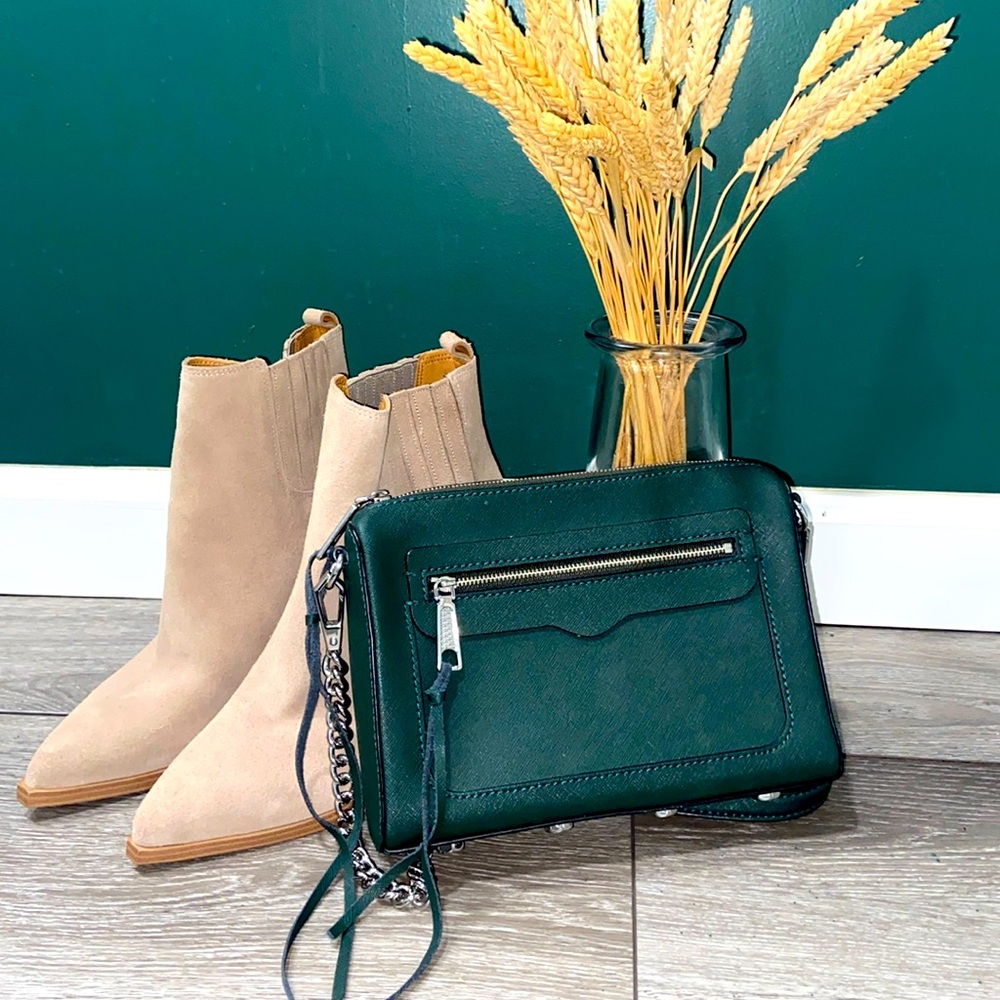 Rebecca Minkoff Avery crossbody bag in forest green